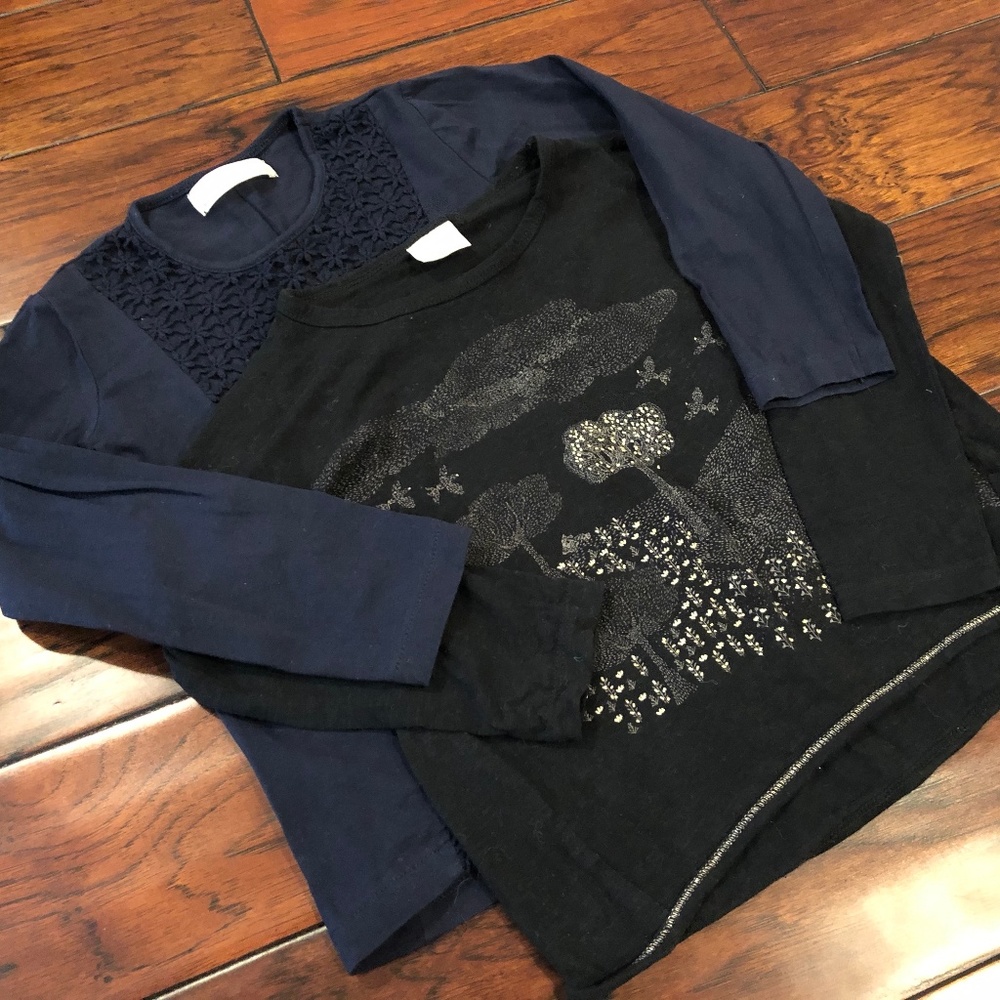 Zara Bundle x2 -- Girls Shirts, sz 5T